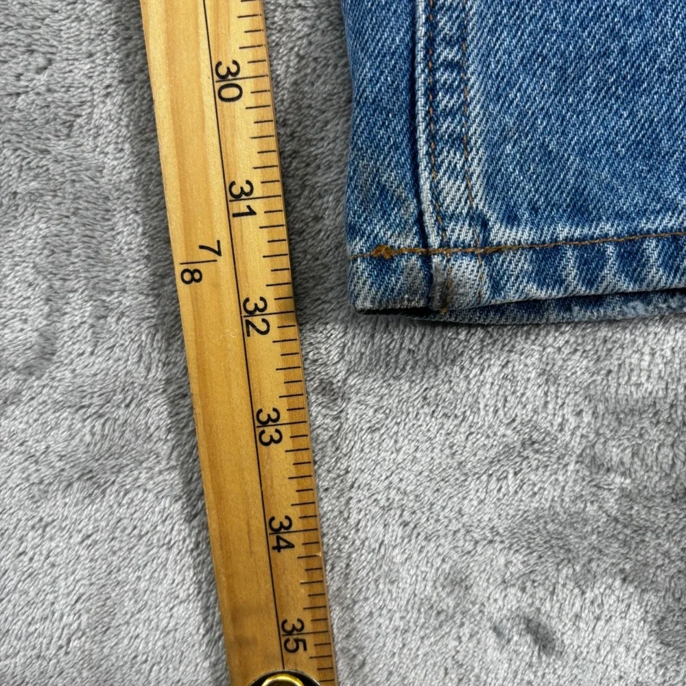 LL Bean Natural Fit Jeans Mens 40x32 Blue Good Medium Wash Straight Leg‎ Cotton